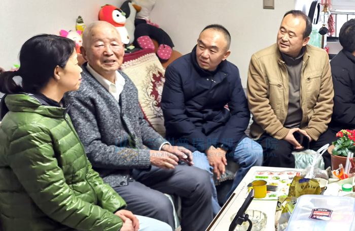 元旦前夕，關愛抗美援朝老兵傳承紅色基因